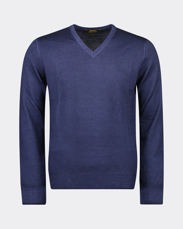 Beachim V-Neck Pullover Marine