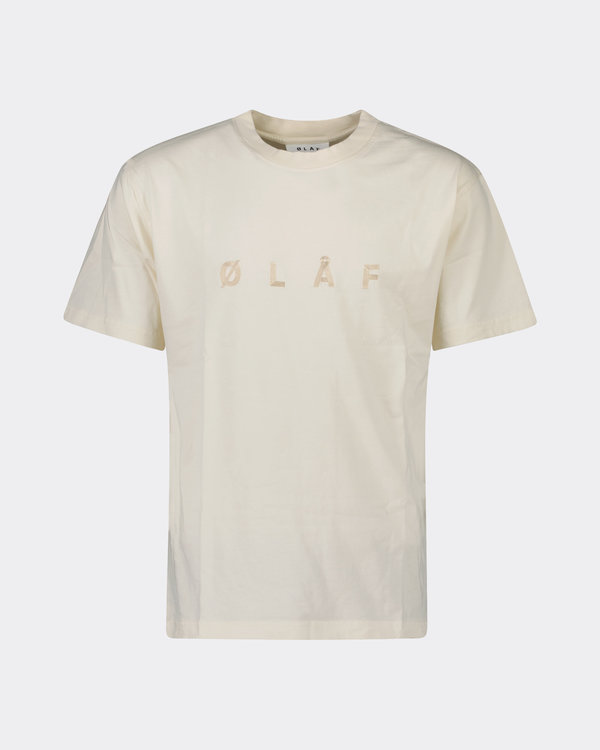 Chainstitch T-shirt Offwhite