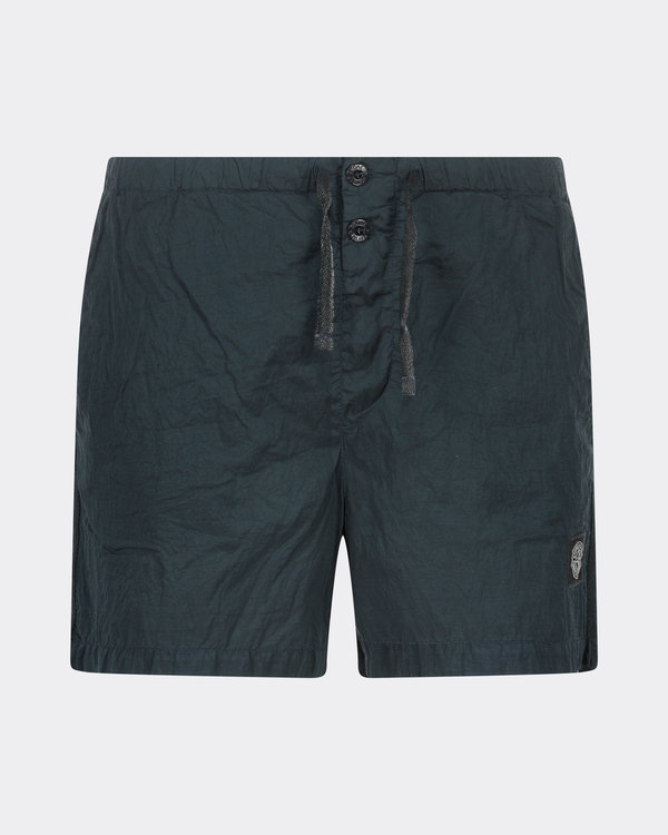 Nylon Metal Swim Short Petroleum