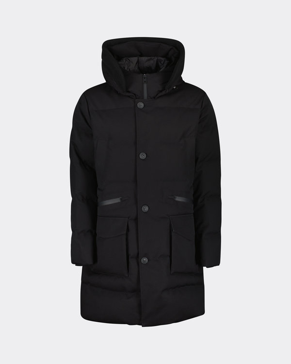 Seam Sealed Parka Schwarz