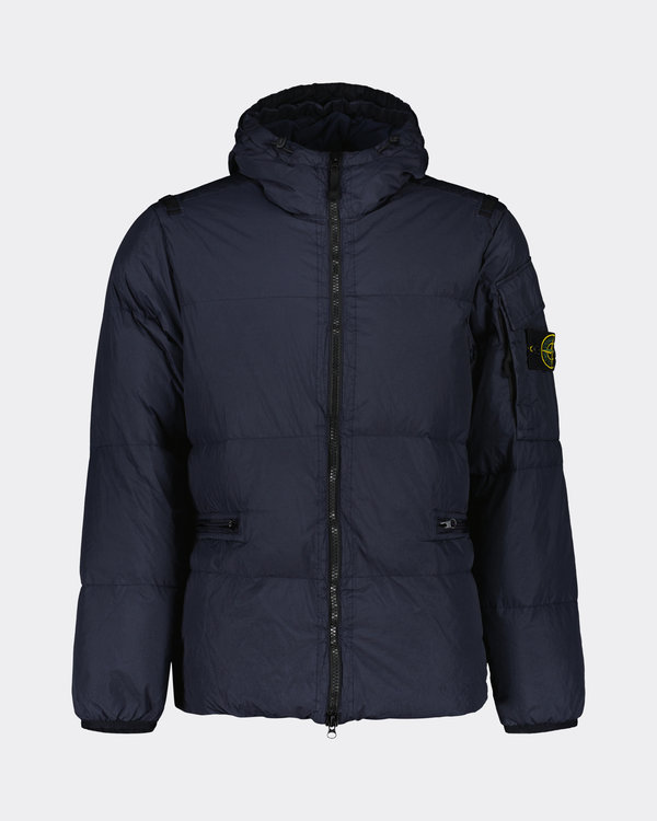 40223 Real Down Jacket Navy