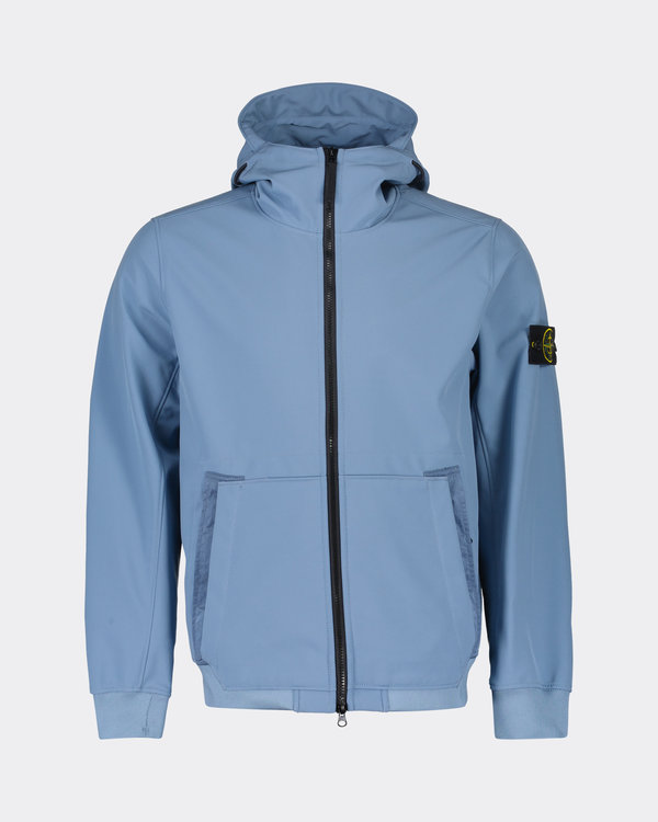 Q0122 Soft Shell e.dye Technology Jacket Blue