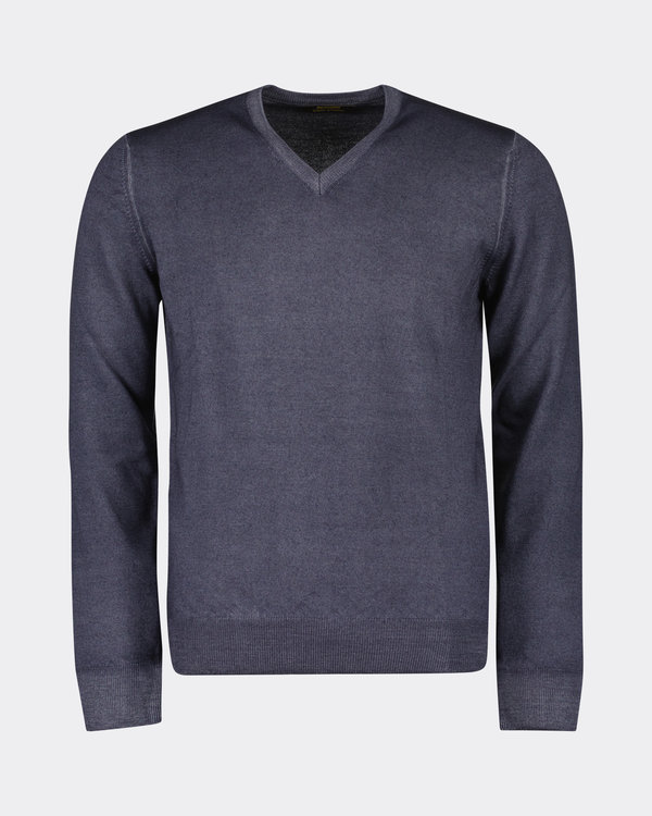 V-Neck Sweater Grey