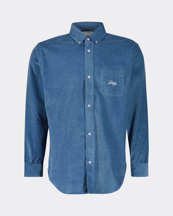 La Chemise Shirt Corduroy Blue