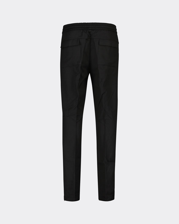 Split Pants Elastic Black