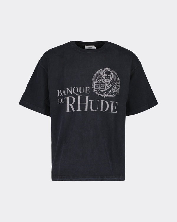 Banque de Rhude T-shirt Zwart