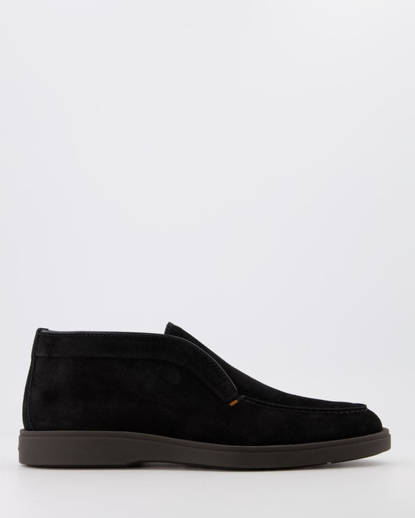 Suede Desert Boots Schwarz/Schwarz