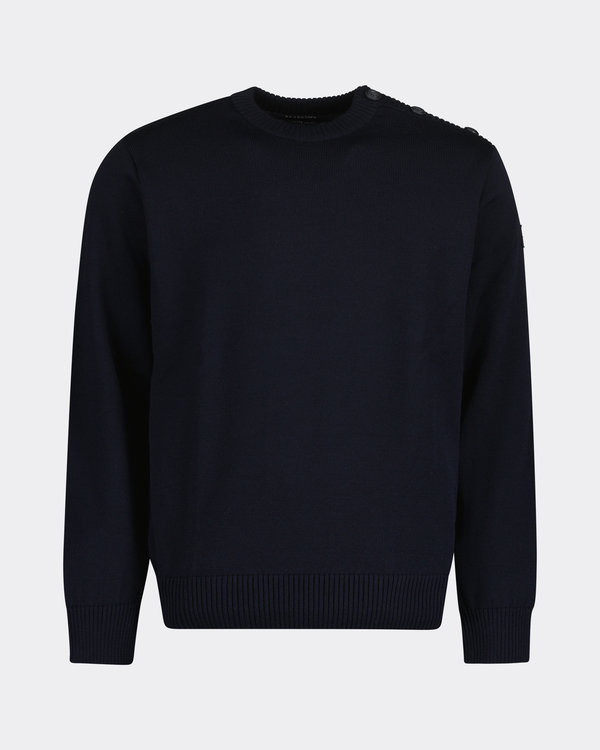 Men's Knitted Roundneck Navy