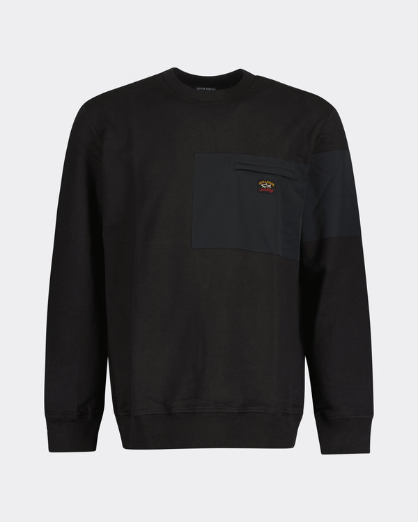 Men's Knitted Sweatshirt Black