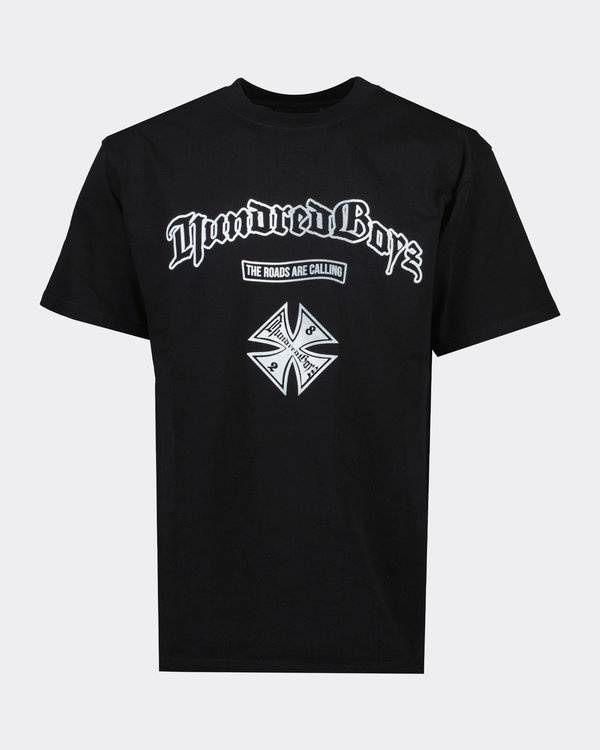 HB Cross T-shirt Zwart