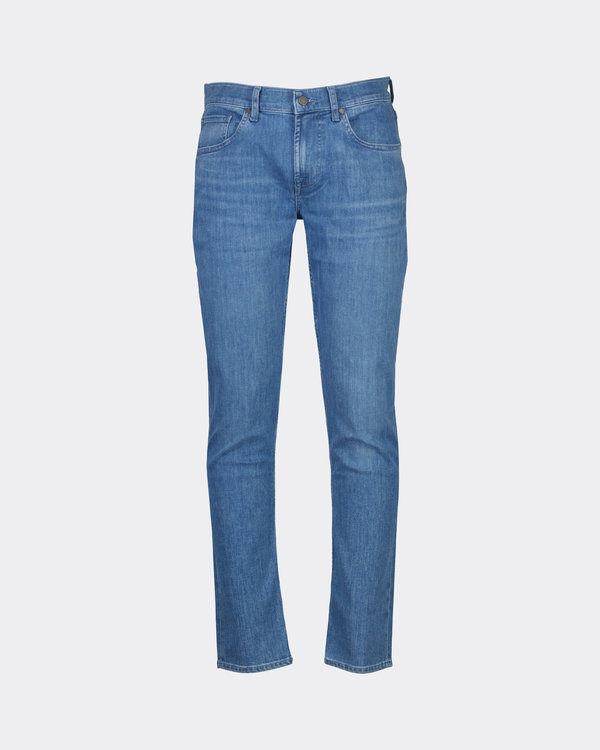 LuxPerEco Slimmy Tapered Jeans Lichtblauw