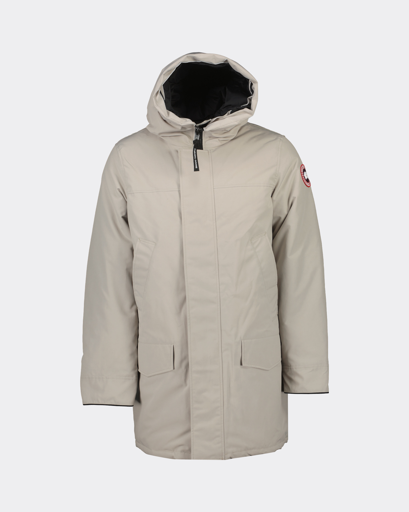 canada goose parka beige