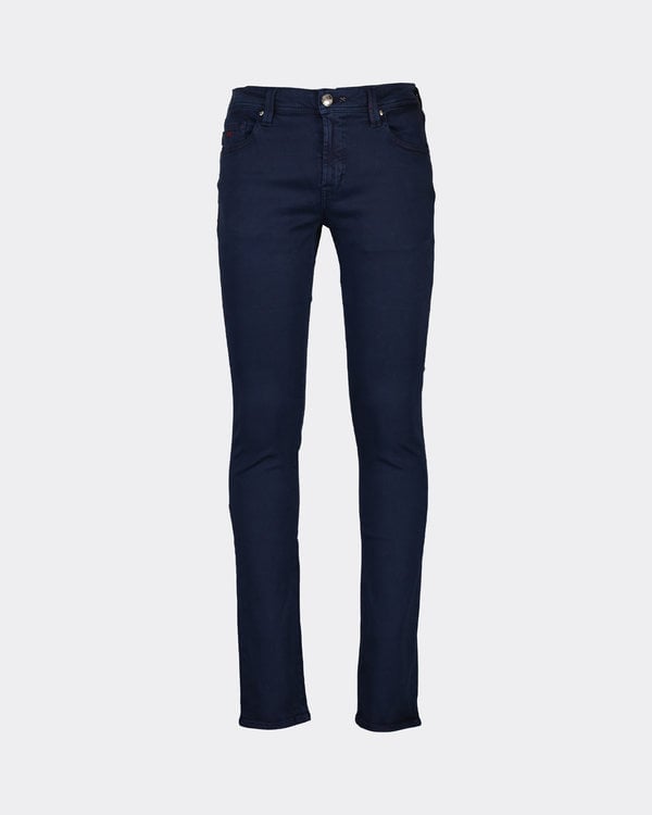 Leonardo Slim Jeans Blauw