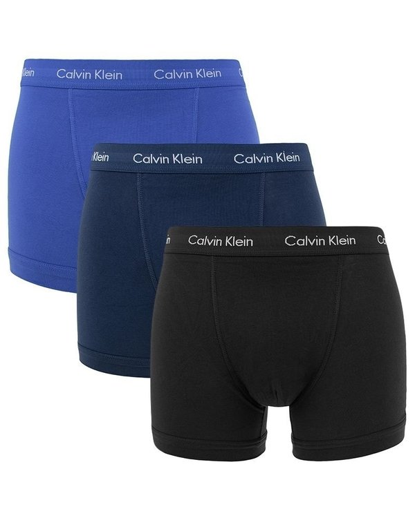 3-Pack Trunks Boxershort Blau-Marine-Schwarz