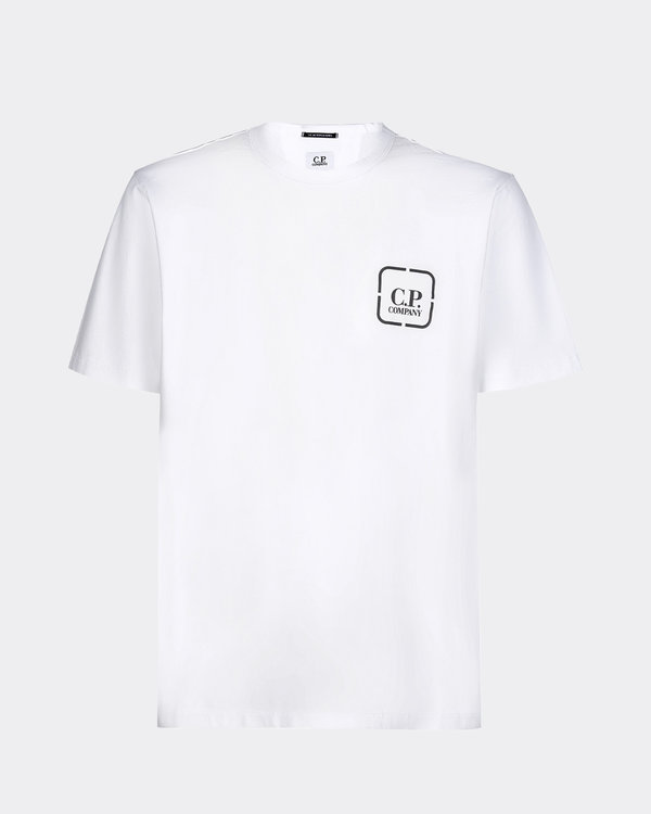 Metropolis Series logo badge T-shirt White