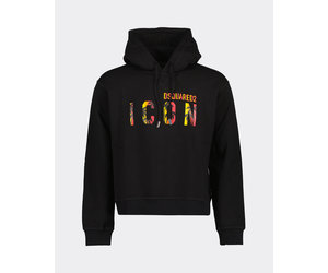 Dsquared2 Icon Sunset Hoodie Black