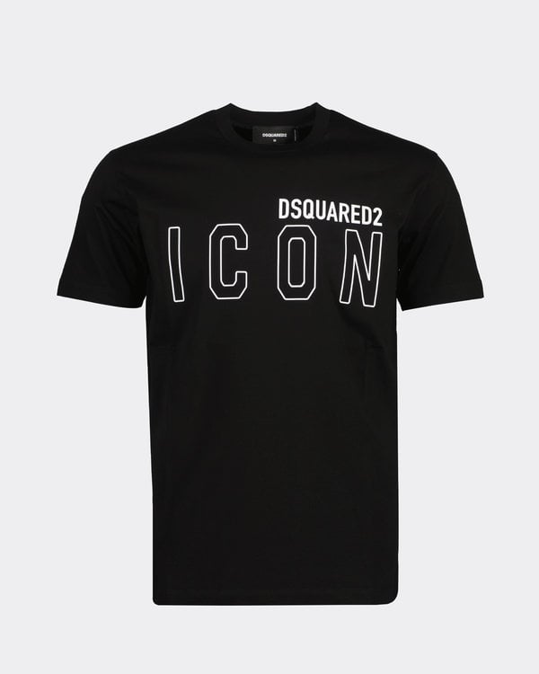 Icon Outline Cool T-shirt Black