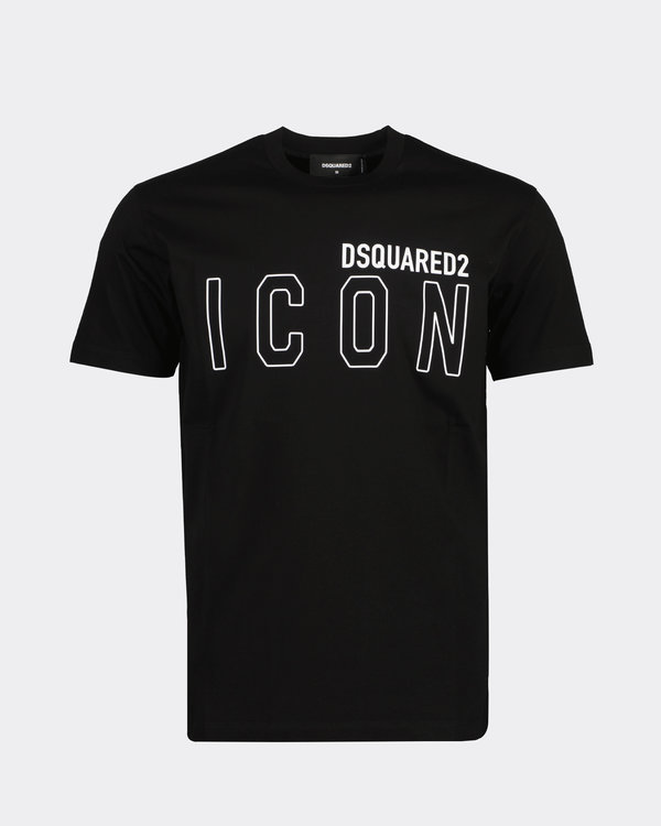 Icon Outline Cool T-shirt Zwart