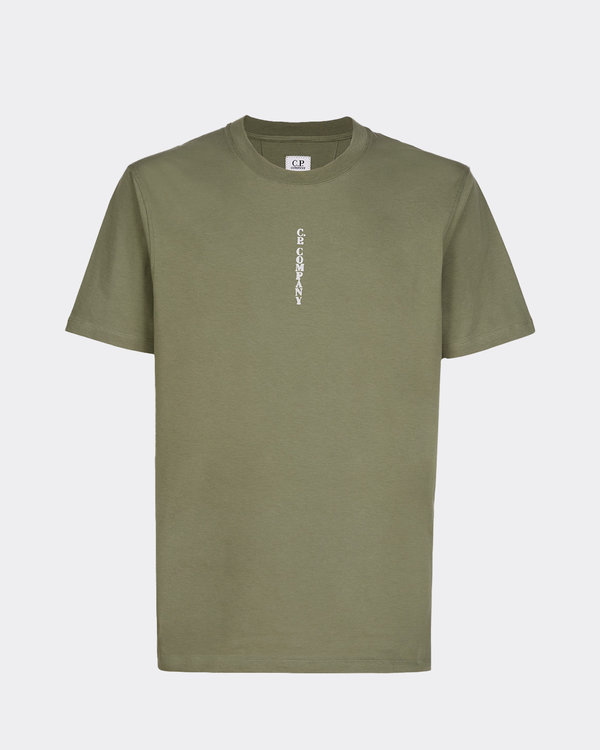 Vertical Logo T-shirt Army Green