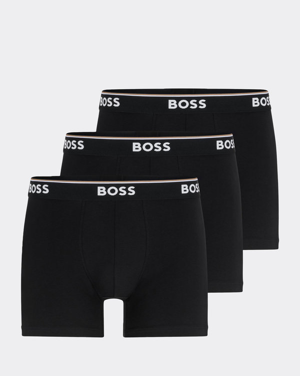 3-Pack Briefs Boxershorts Schwarz