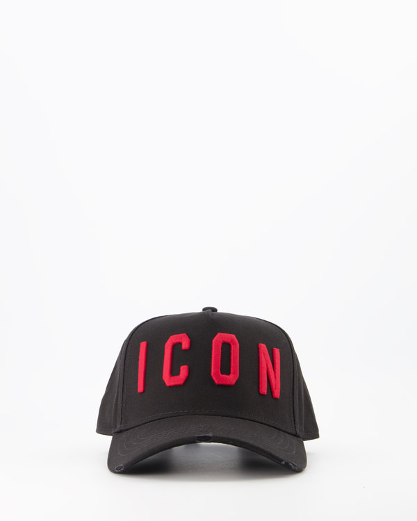 Icon Baseball Cap Zwart / Rood