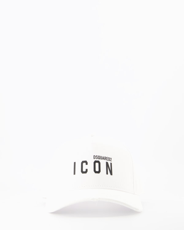 Mini Icon Baseball Cap White