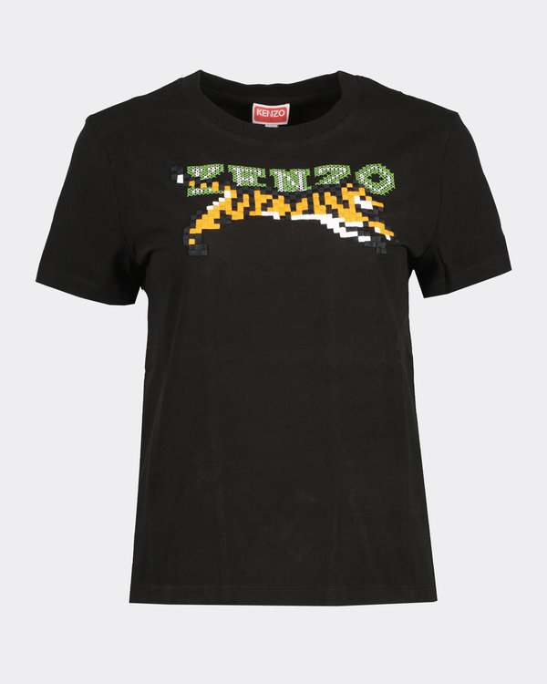 Pixel Classic T-shirt Schwarz