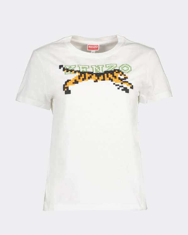 Pixel Classic T-shirt Weiss