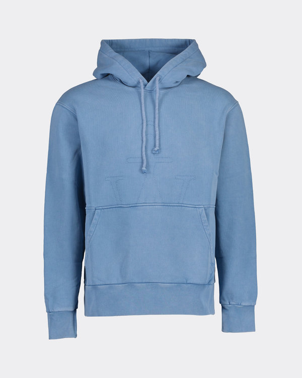 JWA Embroidered Hoodie Licht Blauw