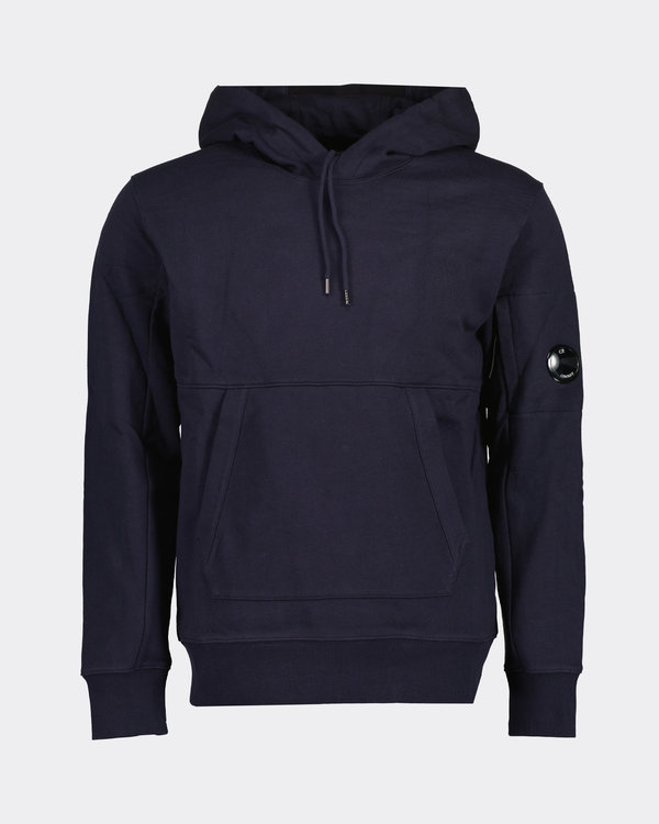 Diagonal Raised Hoodie Navy