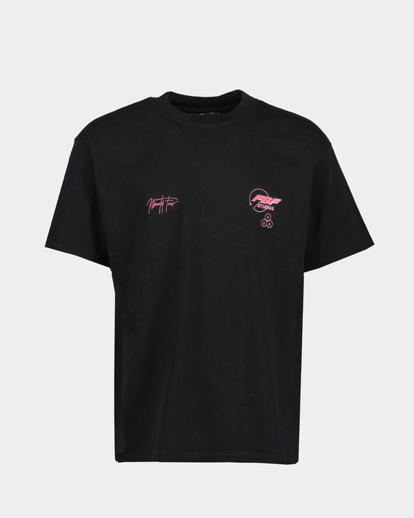 FBF Flamingo T-shirt Black