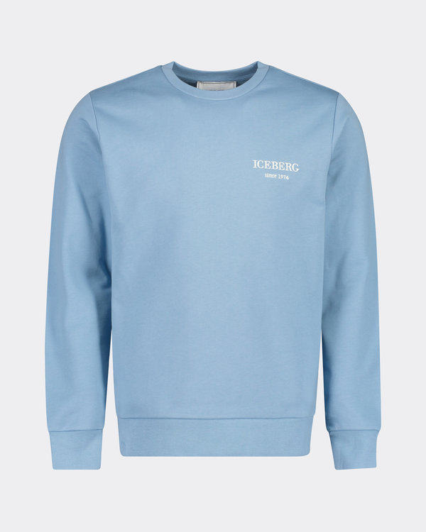 Logo Sweater Lichtblauw