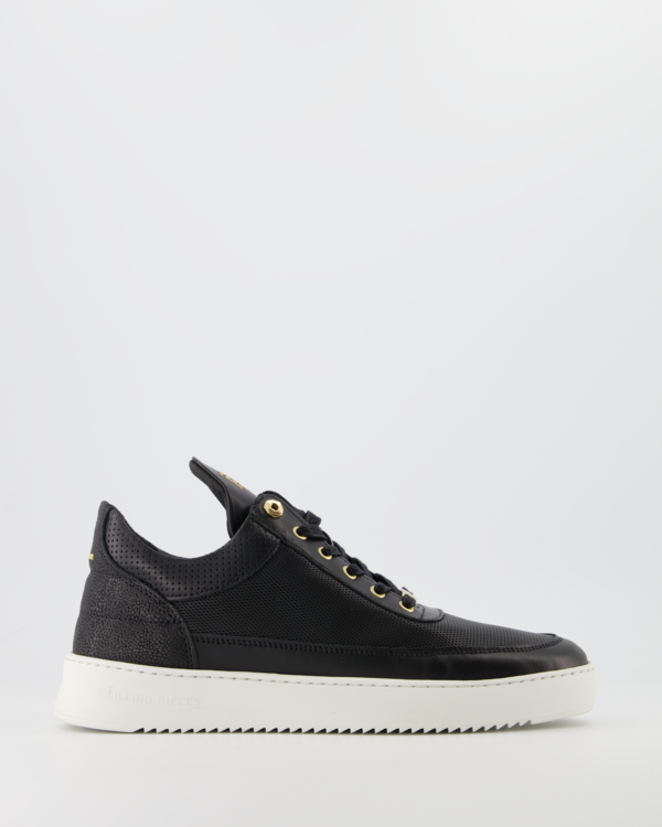 Low Top Aten Sneakers Zwart