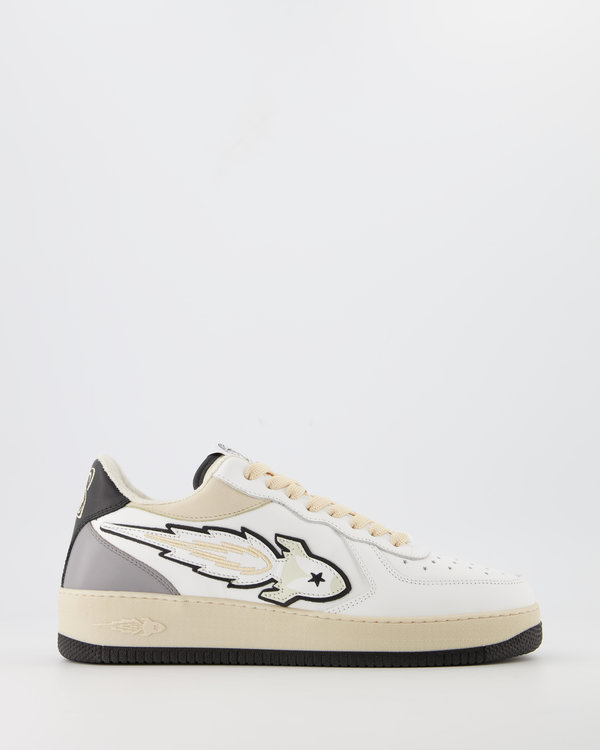 New Drop M Low Sneaker Wit / Zwart