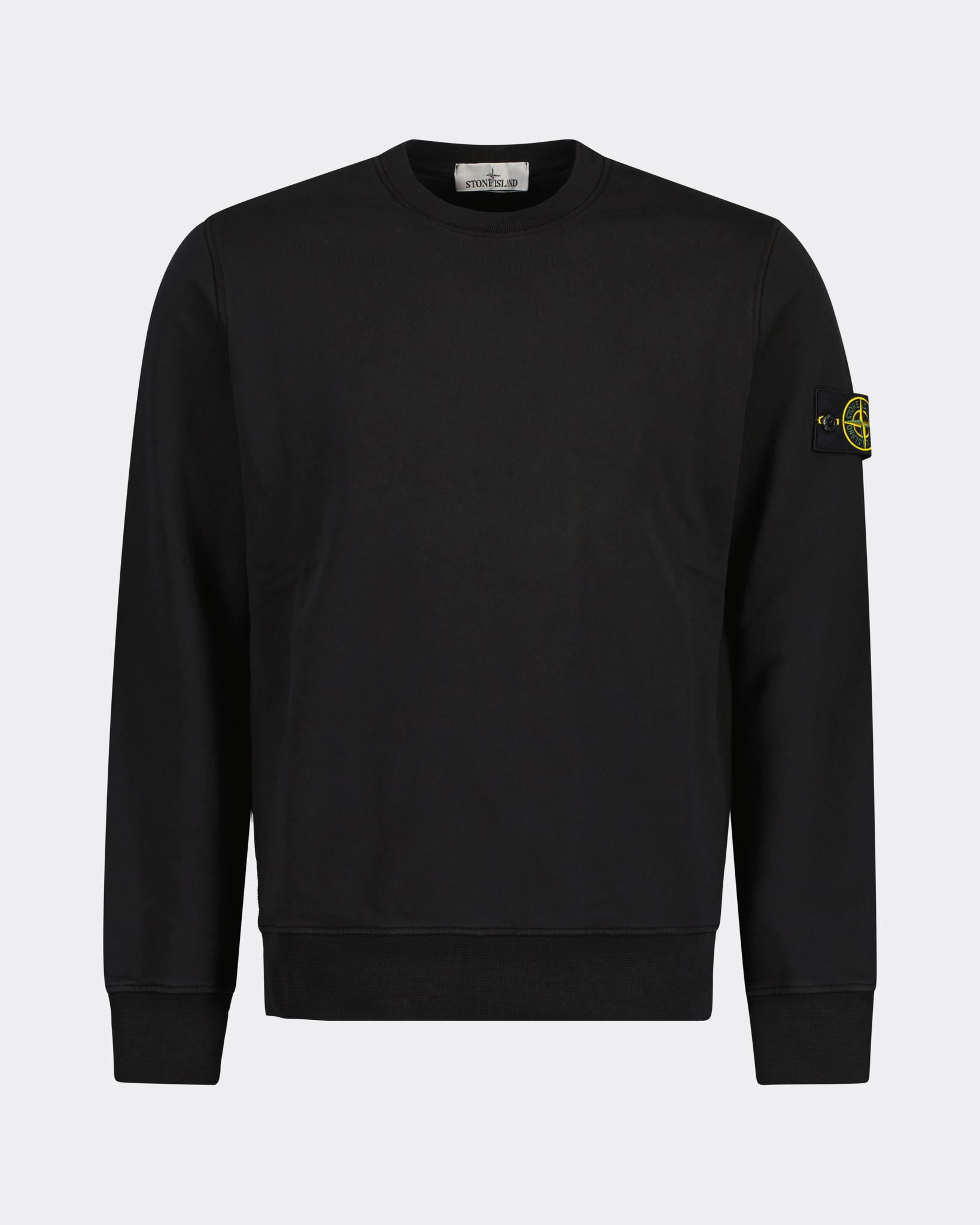 Stone Island 63051 Basic Sweater Zwart