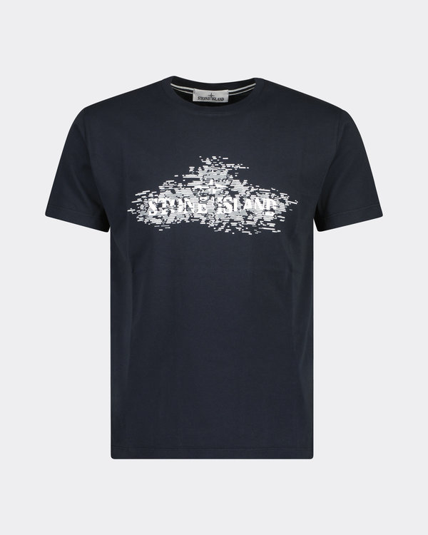 2NS90 Print T-shirt Navy