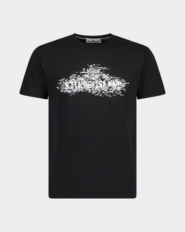 2NS90 Print T-shirt Black