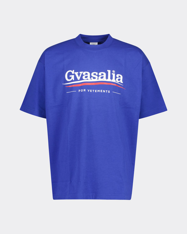 Gvasalia For Vetements T-Shirt blau