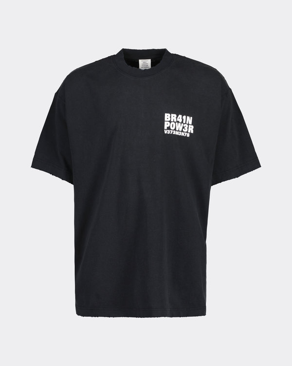 Brain Power T-shirt Schwarz