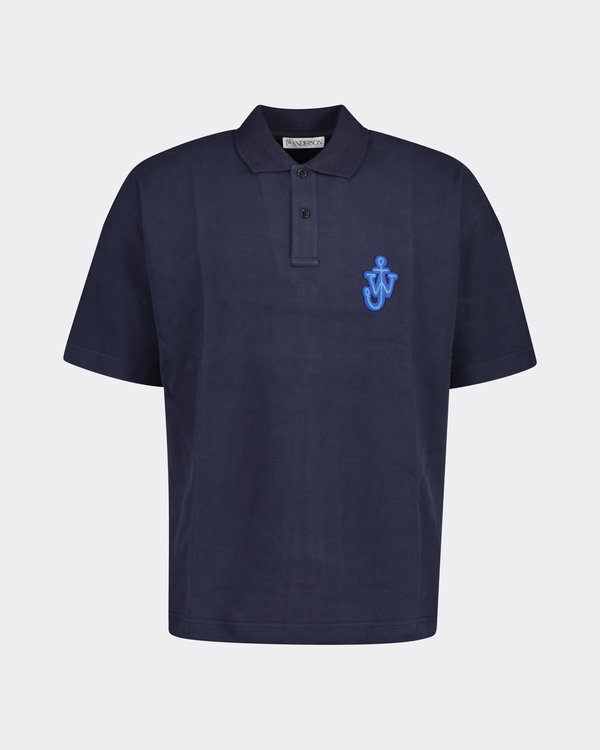 Anchor Patch Polo Marine