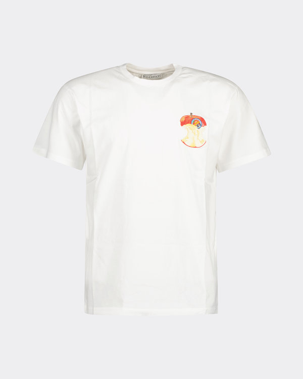 Apple Core Logo T-shirt Weiß