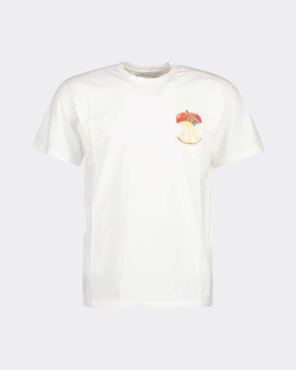 Apple Core Logo T-shirt White