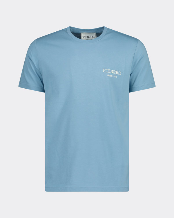 Logo T-Shirt Blau