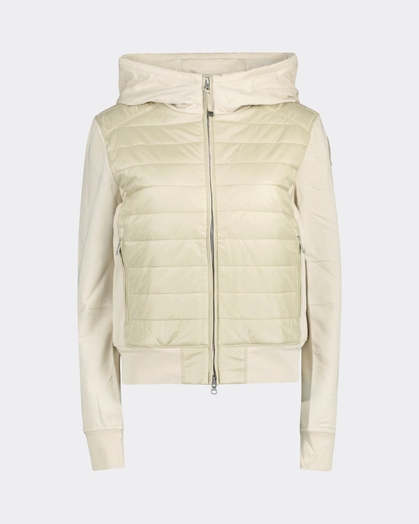 Caelie Fleece Hooded Jacket Bruin