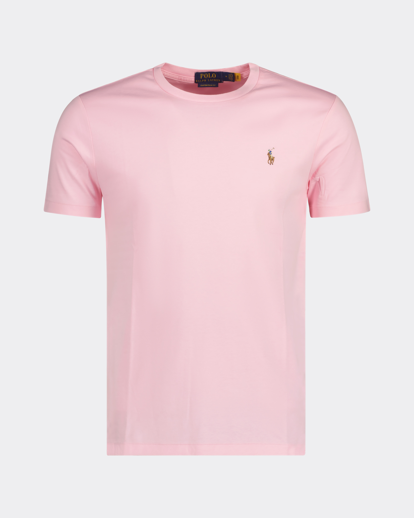 Spelen met nieuwigheid vredig Polo Ralph Lauren Logo T-Shirt Roze - Beachim