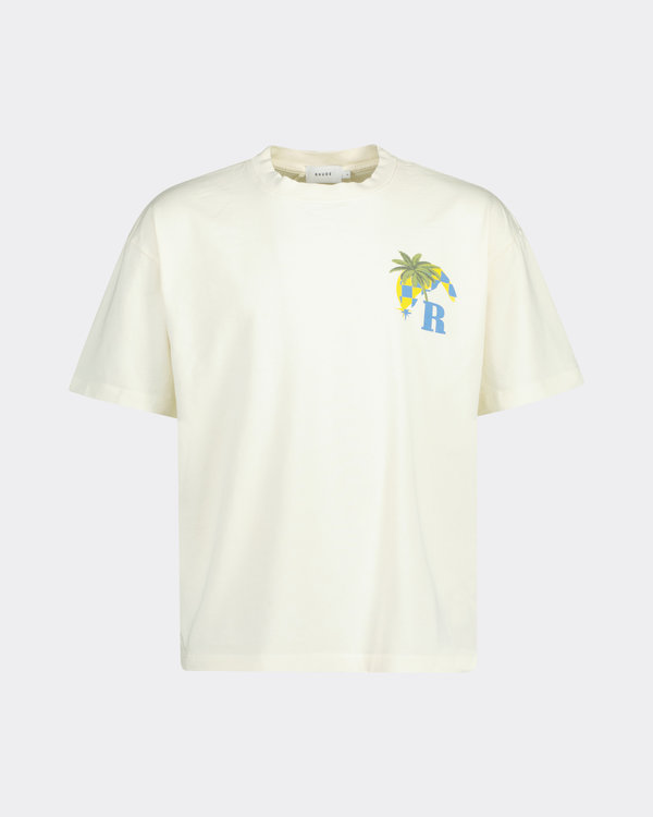 Moonlight Tropics Tee T-Shirt Weiß