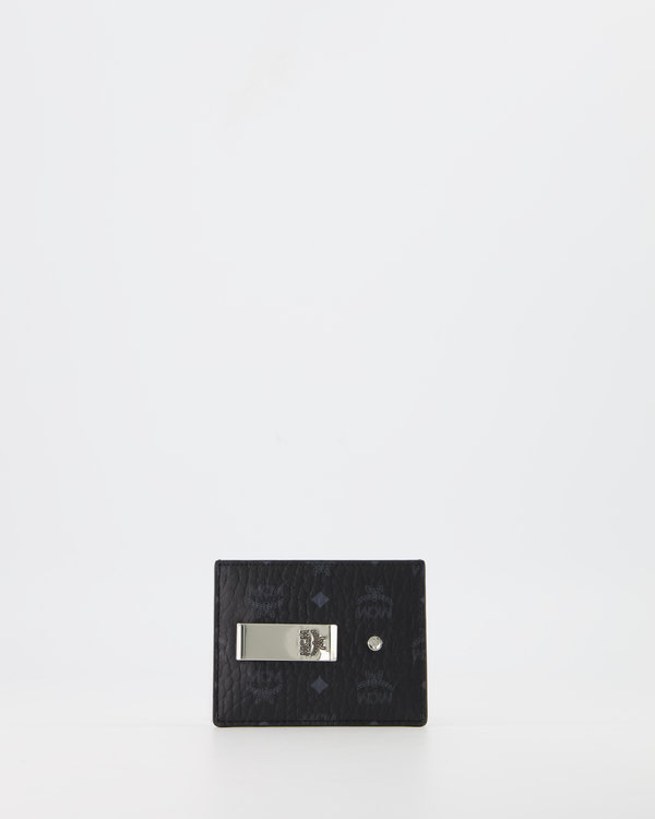 Money Clip Card Case Black