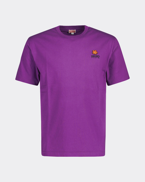 Boke Flower Logo T-shirt Violet