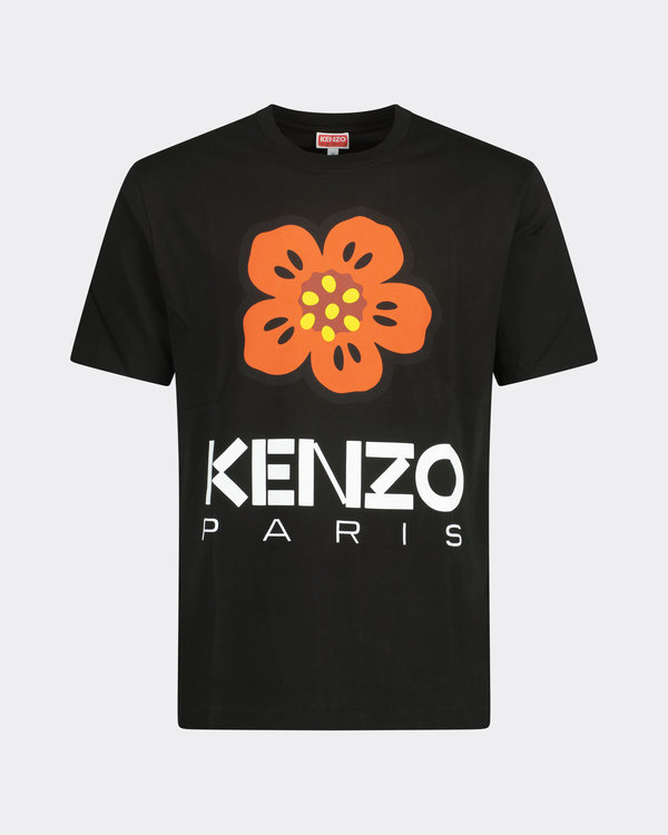 Boke Flower T-shirt Schwarz