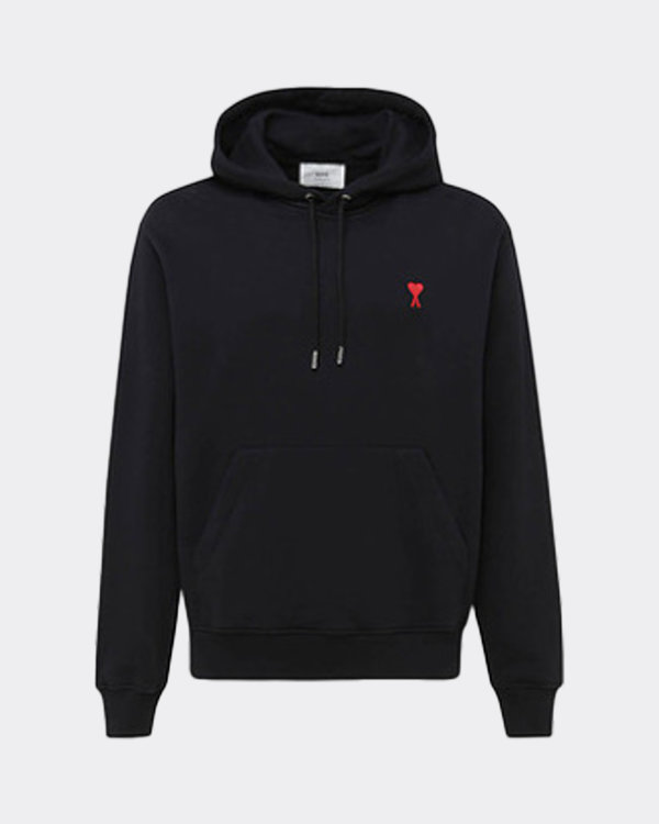 De Coeur Logo Hoodie Black